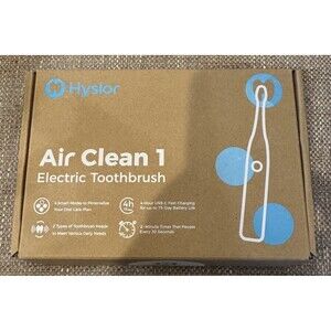 New Hyslor Air Clean 1 Electric Toothbrush White Smart Modes